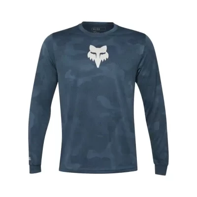 JERSEY FOX TRU DRI LS DRK VIN T/S