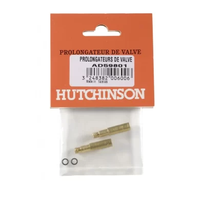 Prolongadores de valvula Hutchinson 30 mm set de 2 unidades para valvula francesa