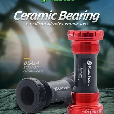 EJE MOTOR KACTUS BSA24 RED INTEGRADO HOLLOWTECH 2 2957 SELLADO