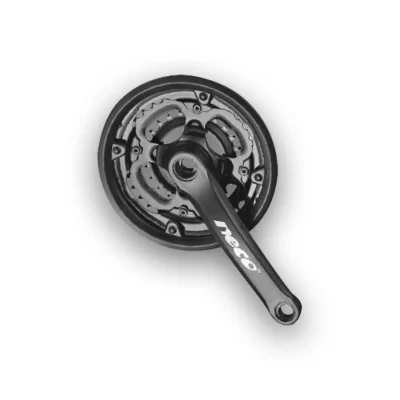 volante neco eje cuadrado 24 34 42t 170mm con cubreplatos