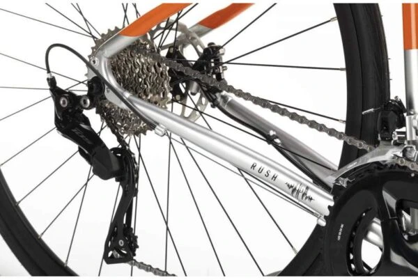 BICICLETA RUTA 700 2X12 CONOR RUSH T52 GRIS/NARANJA