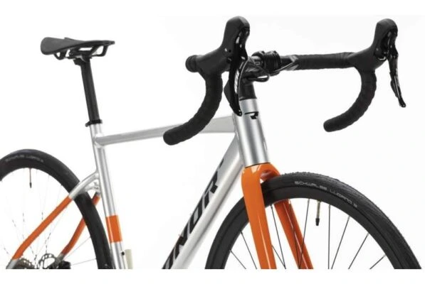 BICICLETA RUTA 700 2X12 CONOR RUSH T52 GRIS/NARANJA