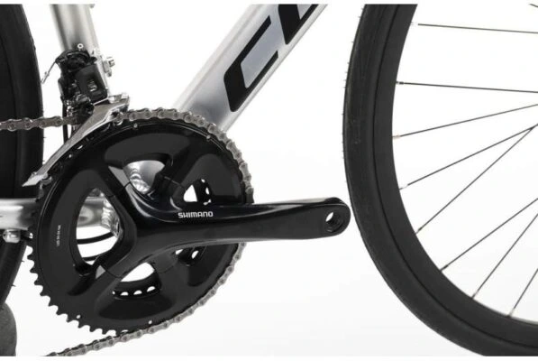 BICICLETA RUTA 700 2X12 CONOR RUSH T52 GRIS/NARANJA