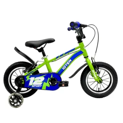 BICICLETA ARO 12 10TEN  NIÑO AZUL/VERDE 25132