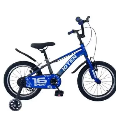 BICICLETA ARO 16 10TEN  NIÑO GRIS/AZUL 25122