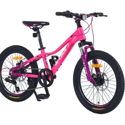 BICICLETA ARO 20 FOSS 7VEL. XC20 NIÑA ROSA/BLANCO 25134