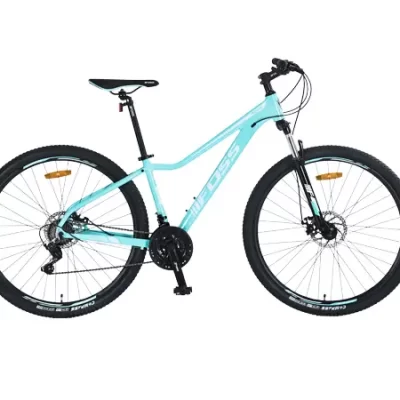 BICICLETA ARO 29 FOSS   AQUA TS/M 15.5 21V ALUMINIO TURQUESA/BLANCO 25127