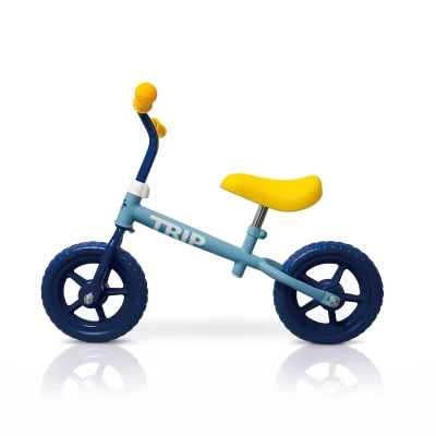 Bicicleta infantil de aprendizaje aro 10 color azul, ideal para desarrollar equilibrio 🚲💙