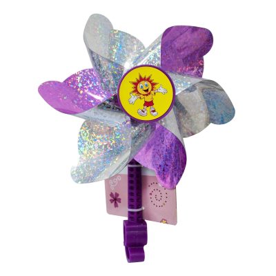 remolino de flores infantil para manubrio de bicicleta