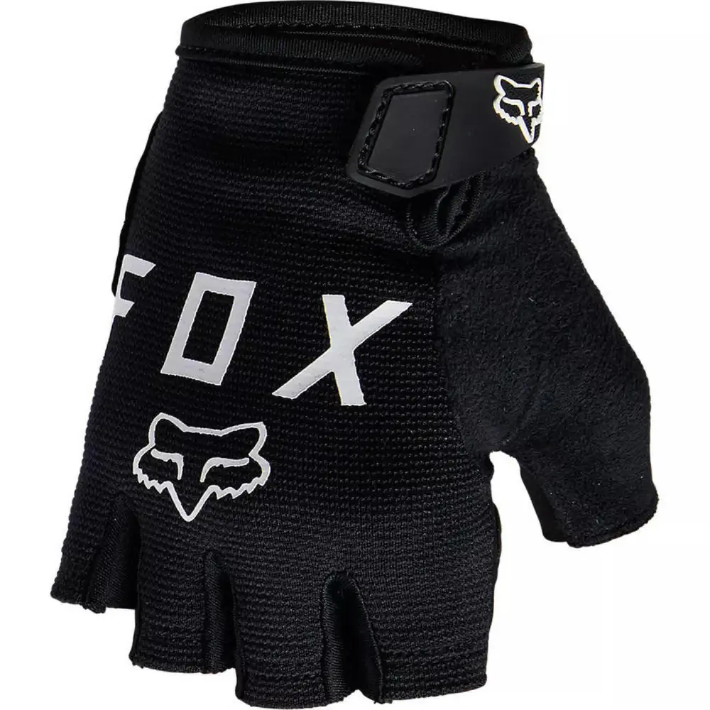 GUANTES CORTOS FOX RANGER GEL T/S NEGRO