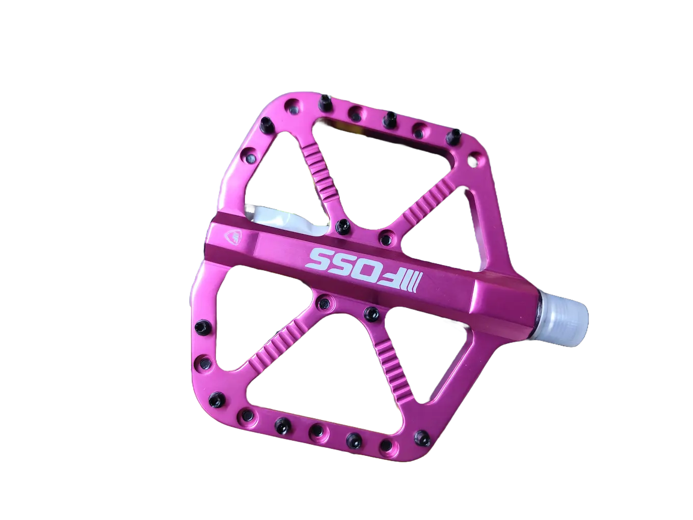 Pedales Foss termoplastico con pines de acero para uso intenso