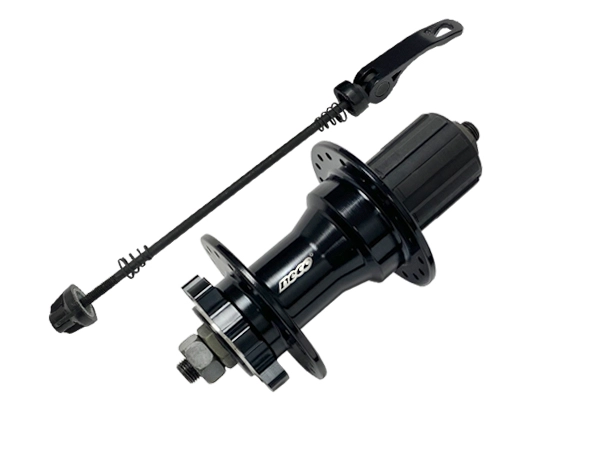 Maza trasera NECO 32H 10x135 para cassette de 8 9 y 10 velocidades con rodamientos sellados